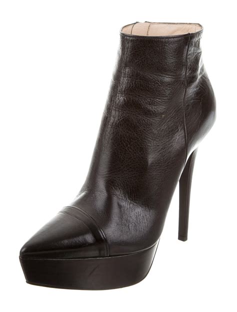 prada platform ankle boots side xip|prada platform boots.